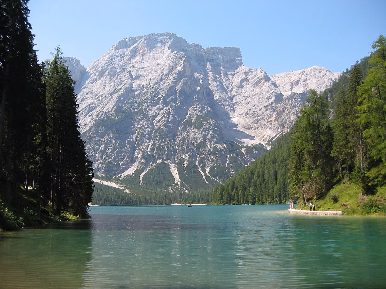 Lago di Braies, Italia