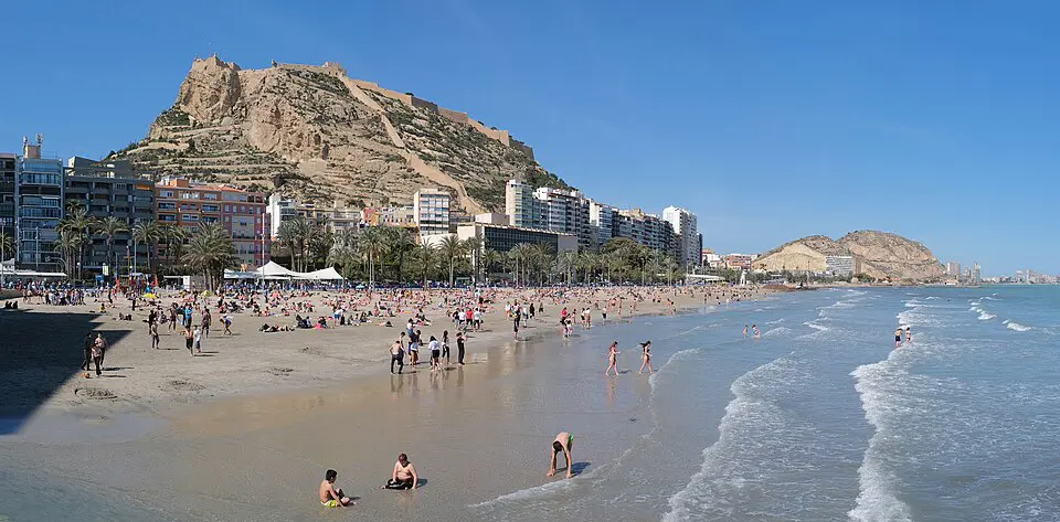 Playa del Postiguet, Alicante