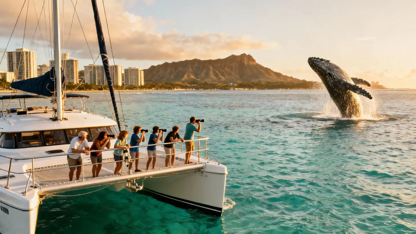 Avistamiento de ballenas con Hawaii Nautical, Honolulu