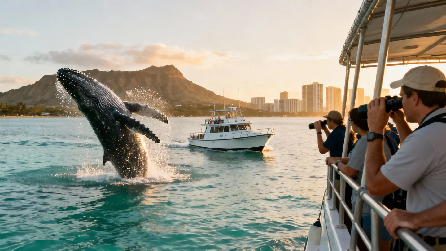 Avistamiento de ballenas con Hawaii Nautical, Honolulu