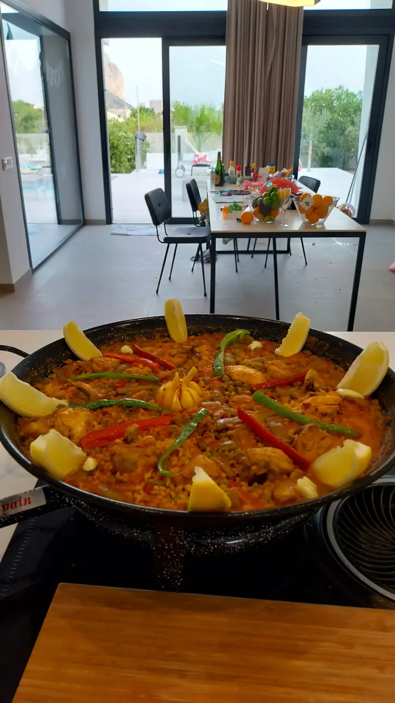 Clase de paella en Alicante, Alicante