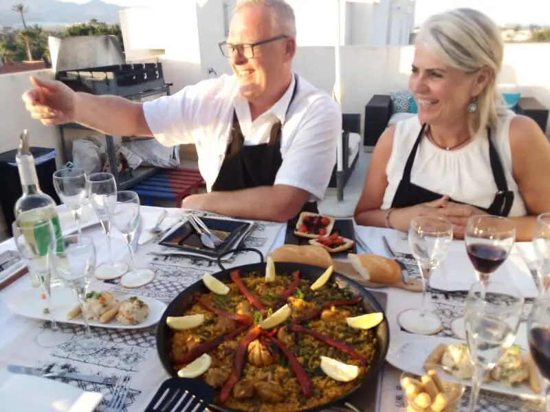 Clase de paella en Alicante, Alicante