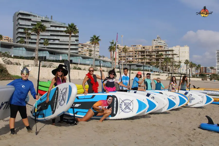 Clase de surf con Aloha Sport, Alicante