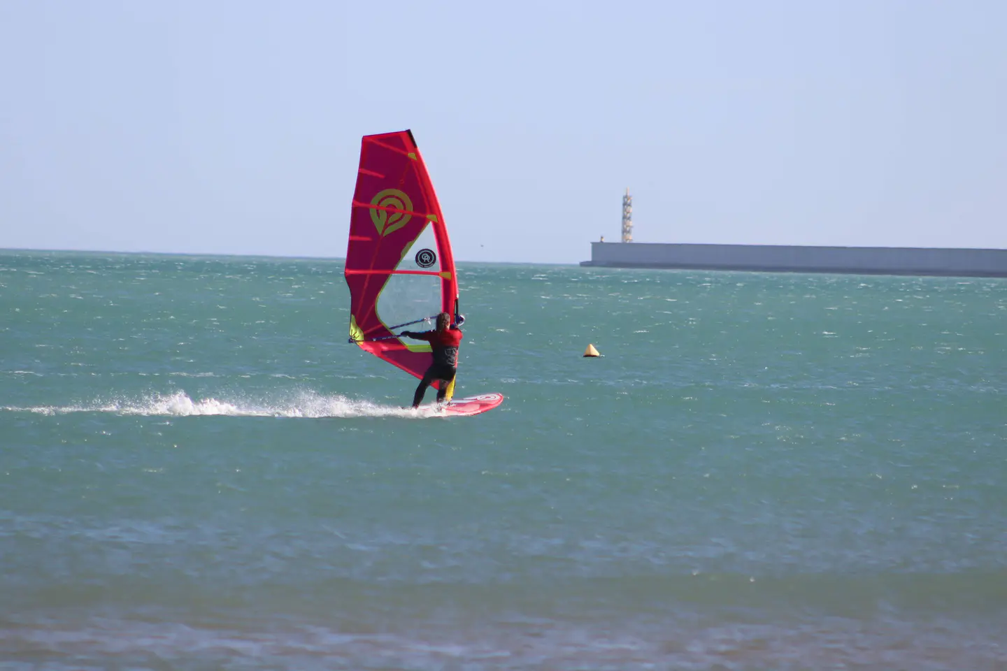 Clase de windsurf con Ocean Republik, Valencia