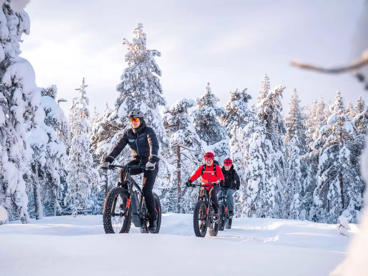 E-fatbike de invierno con Roll Outdoors, Rovaniemi