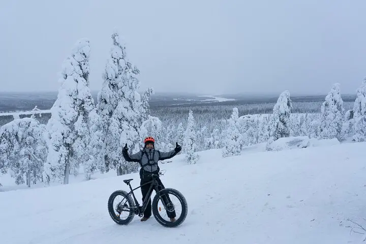 E-fatbike de invierno con Roll Outdoors, Rovaniemi