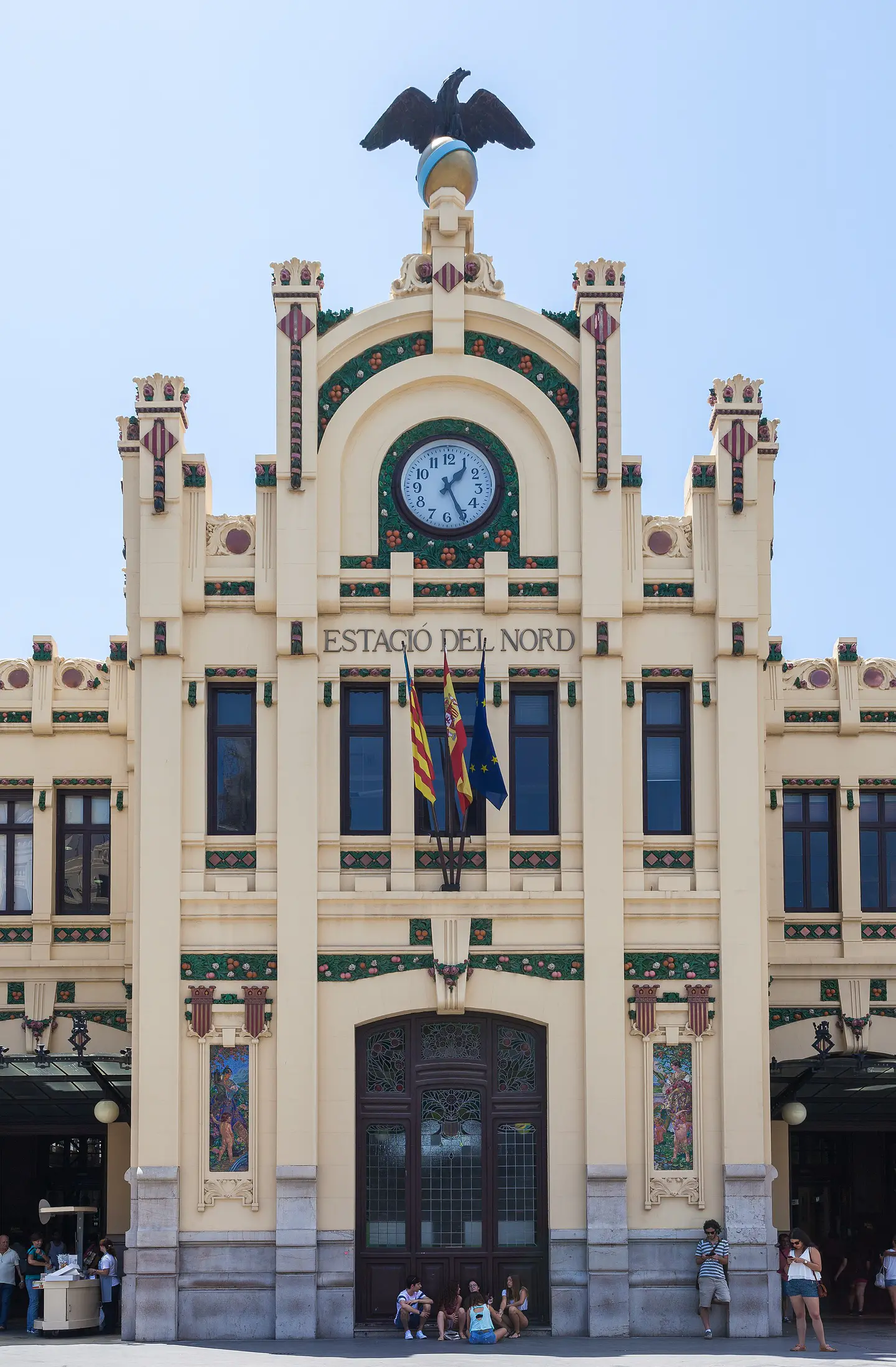 Vista de Estación del Norte, Valencia