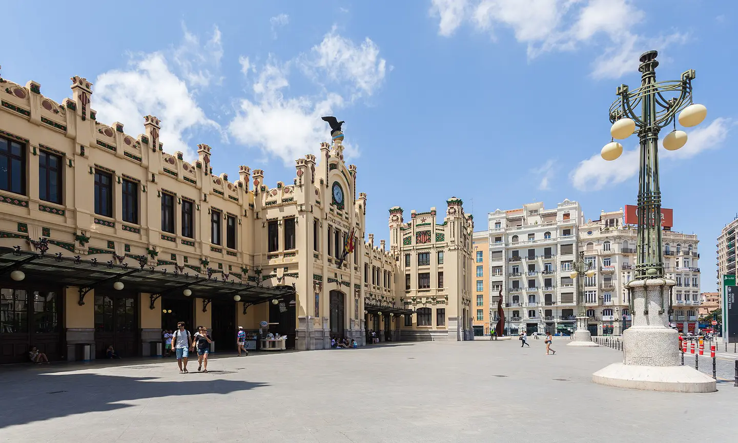 Detalle de Estación del Norte, Valencia