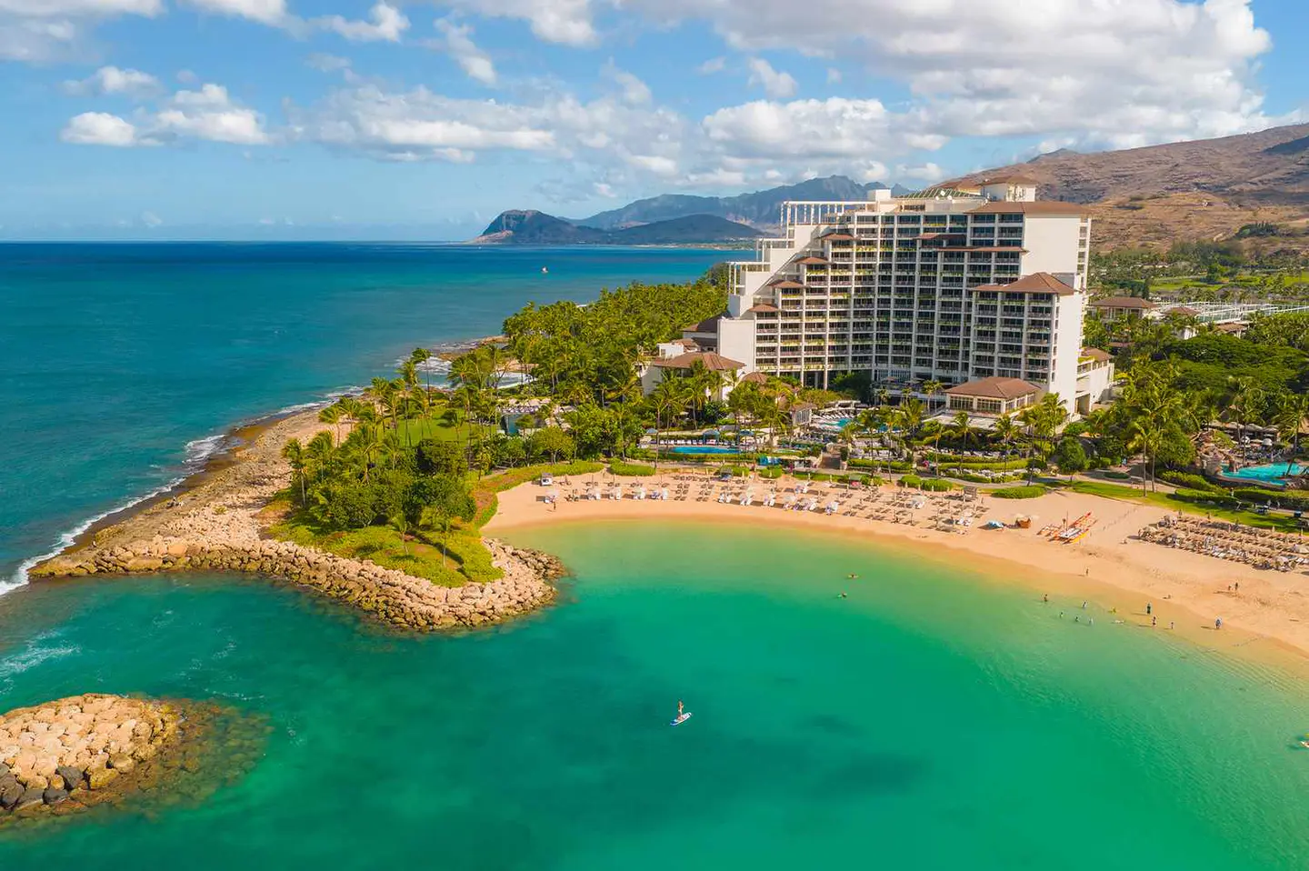 Lagunas de Ko Olina en la costa de Kapolei, Oʻahu