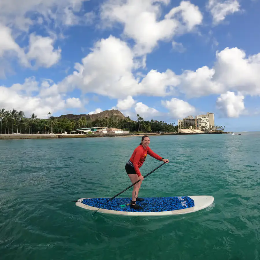 Clase de paddle surf con Ohana Surf Project, Honolulu