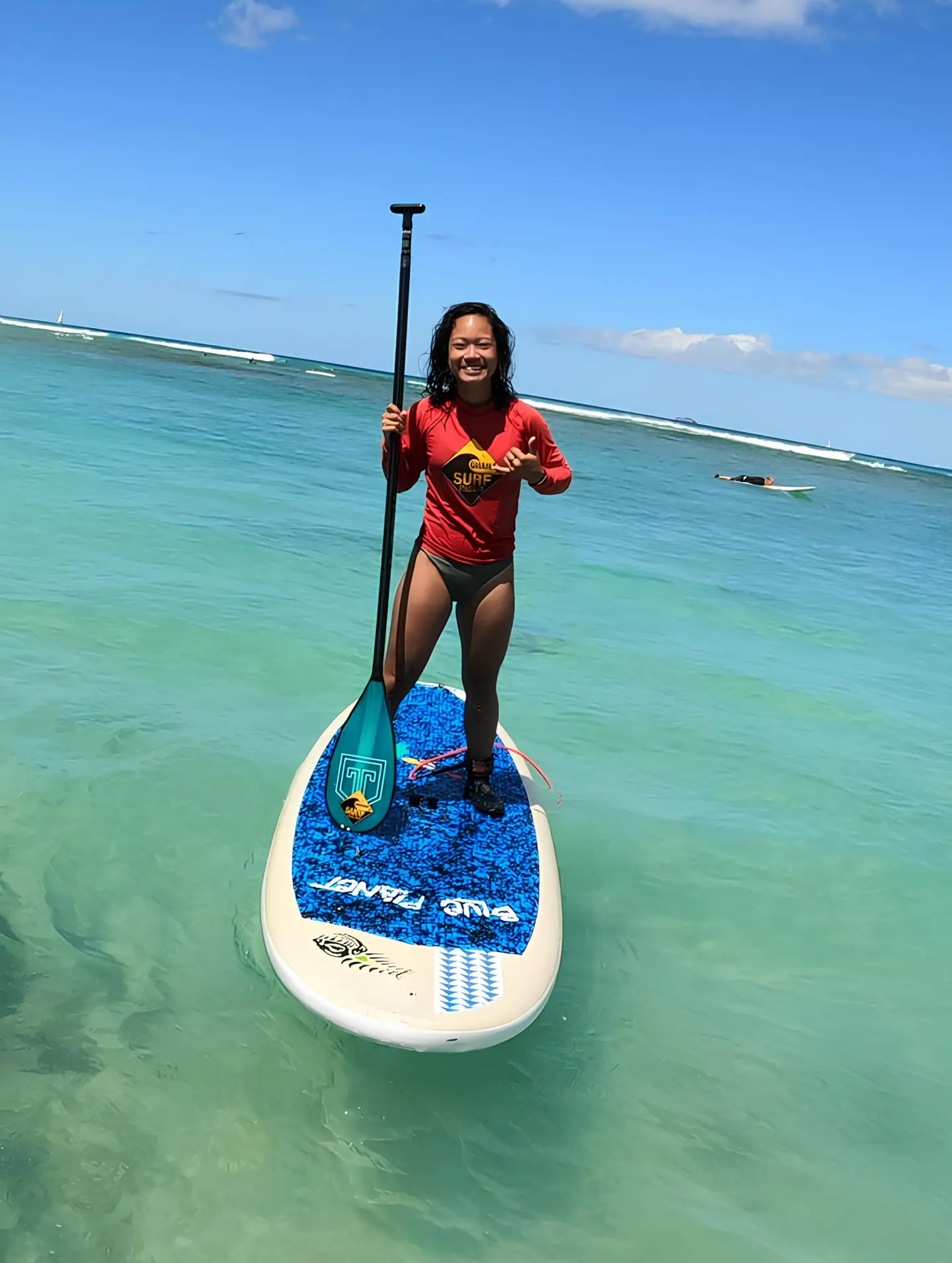 Clase de paddle surf con Ohana Surf Project, Honolulu