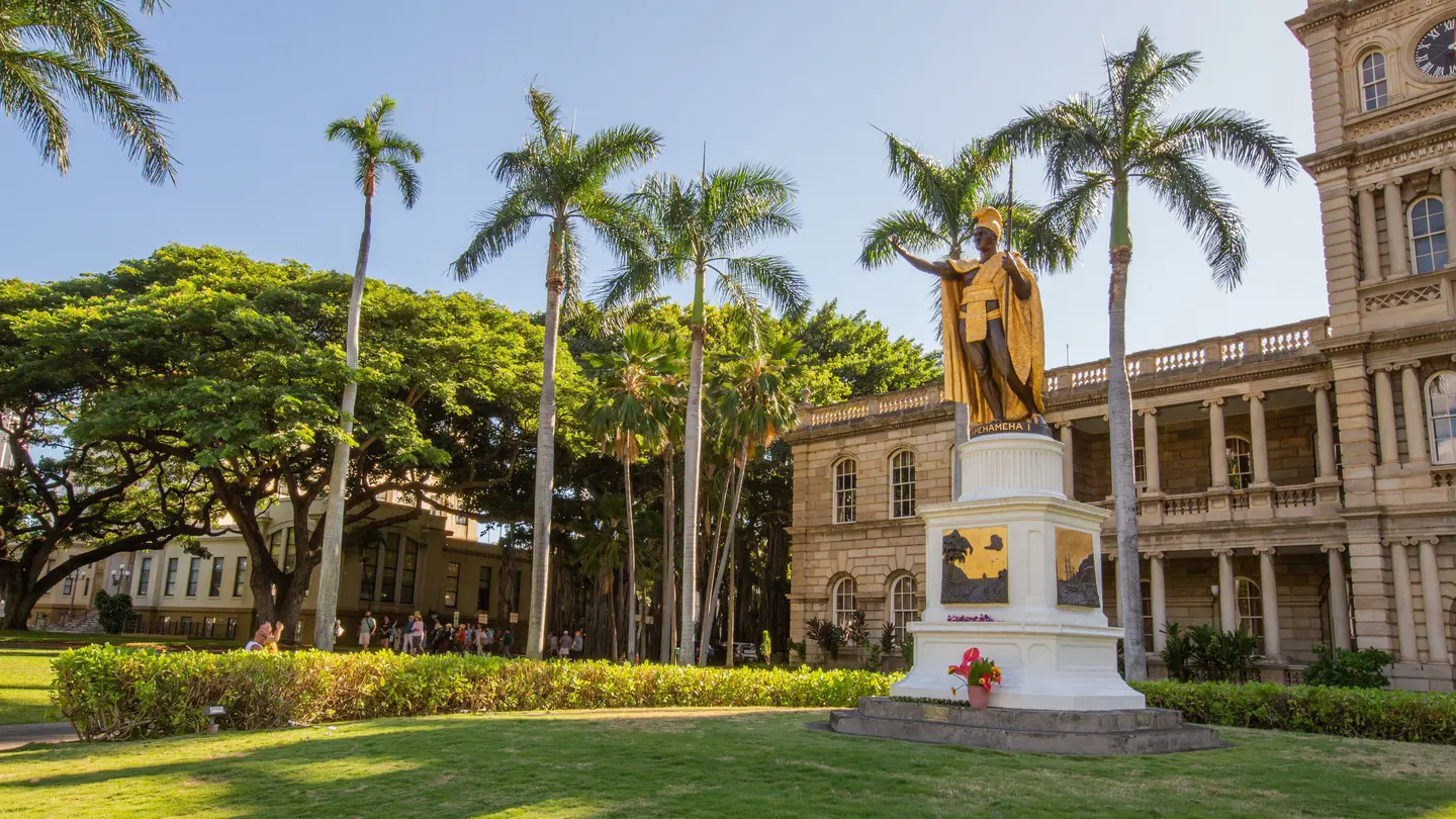 King Kamehameha I Statue, Honolulu