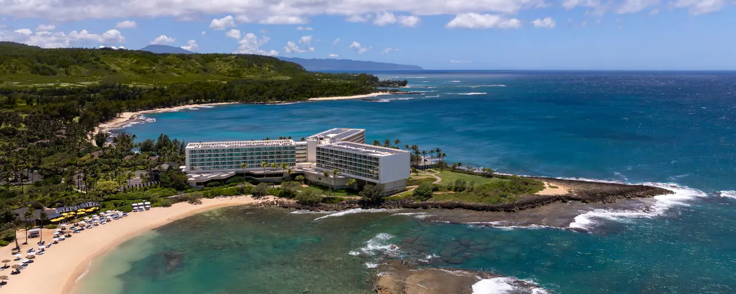 Costa de Turtle Bay junto a Kahuku, Oʻahu