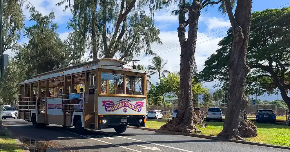 Waikiki Trolley hop-on hop-off, Honolulu