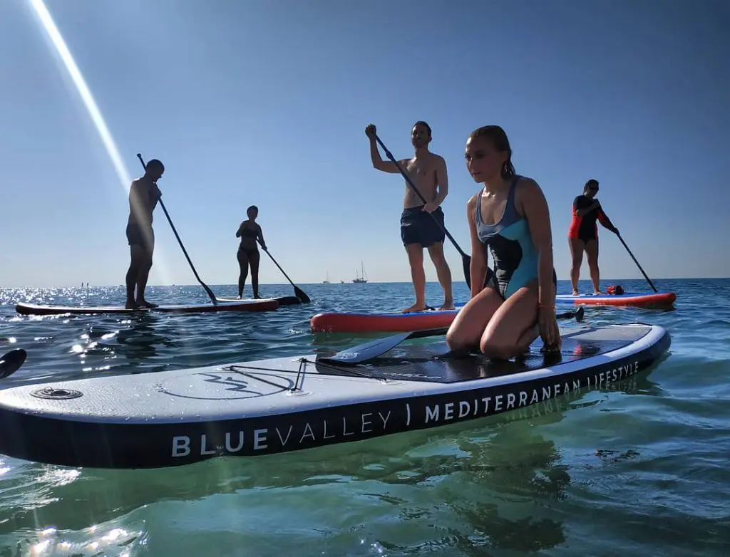 Iniciación al paddle surf con Blue Valley, Alicante