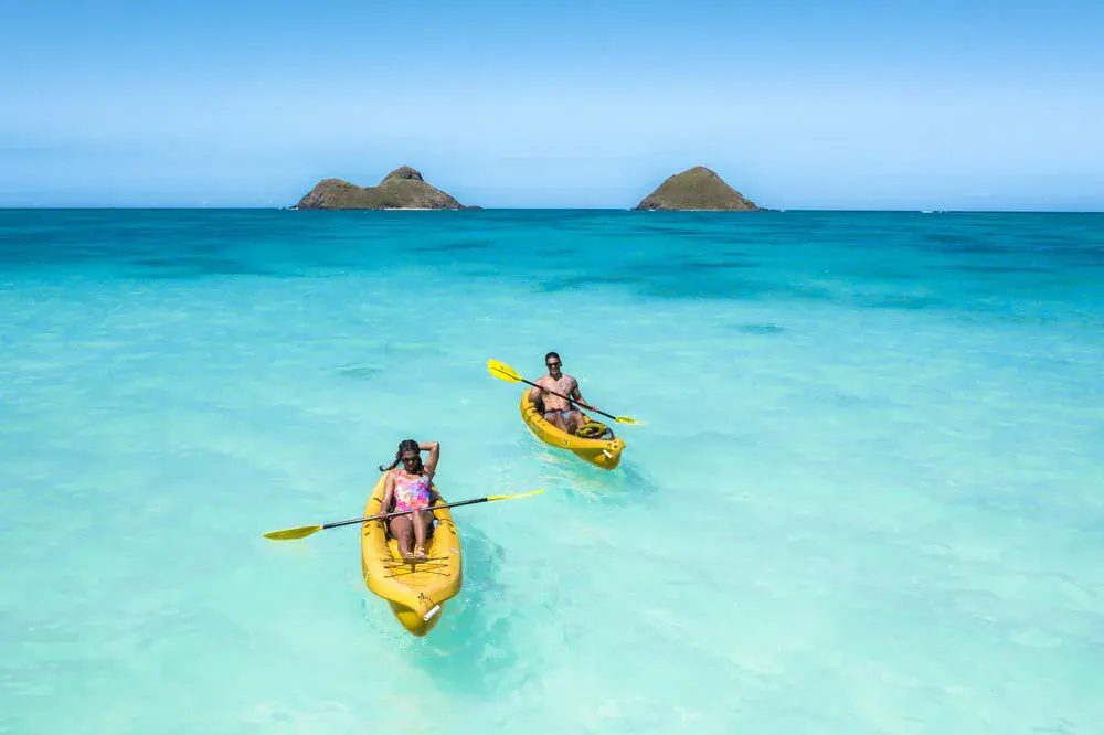 Kayak a las islas Mokulua con Kailua Beach Adventures, Kailua