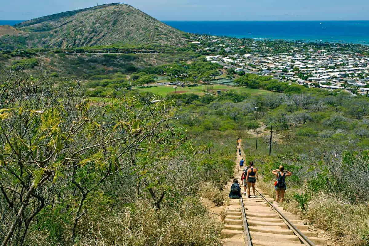 Koko Crater Railway Trail, Honolulu