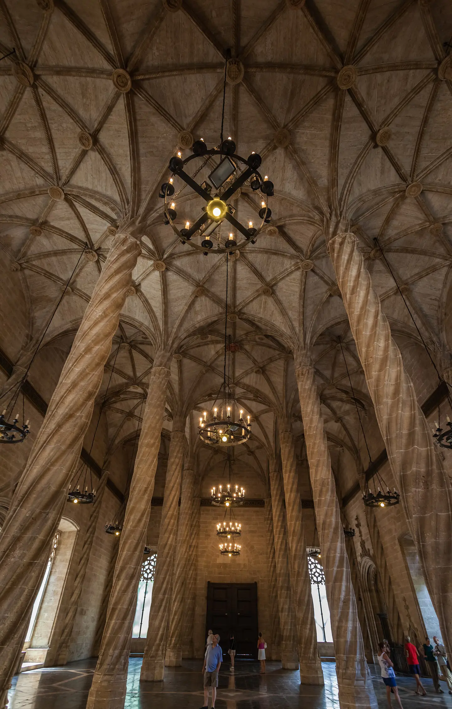 Vista de Llotja de la Seda, Valencia
