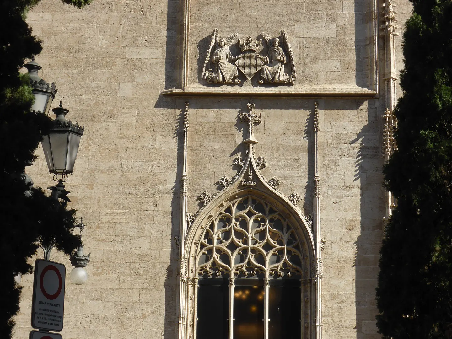Detalle de Llotja de la Seda, Valencia