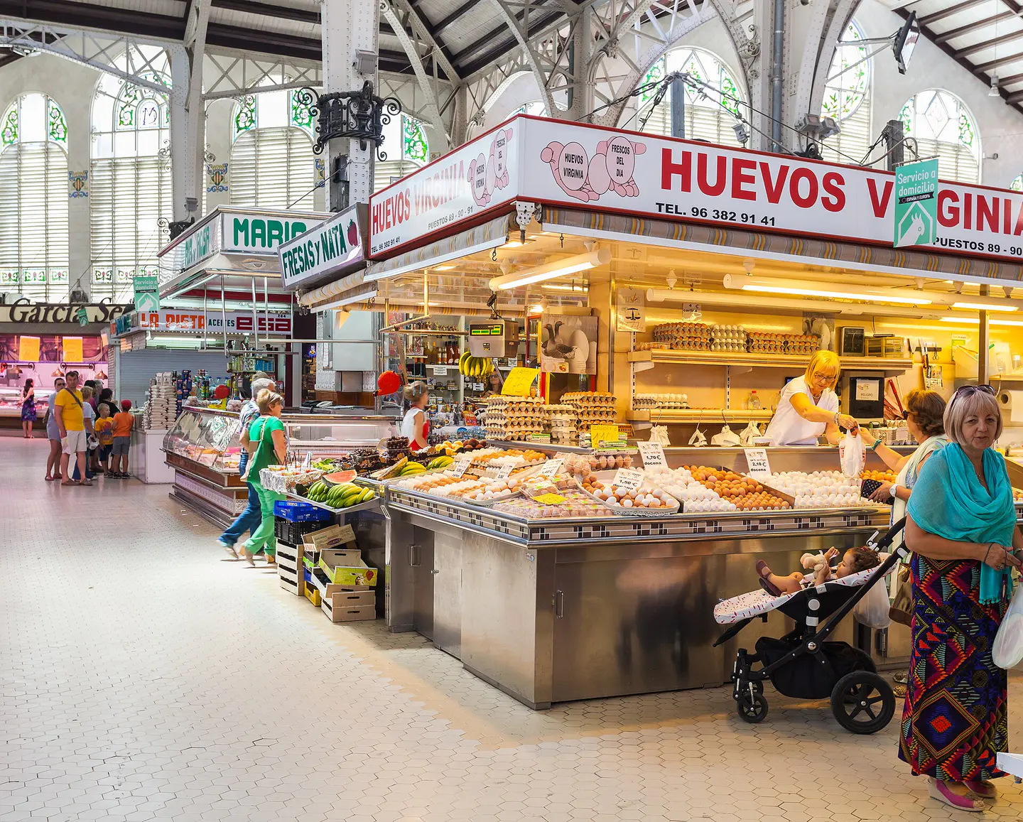 Entorno de Mercado Central de Valencia, Valencia