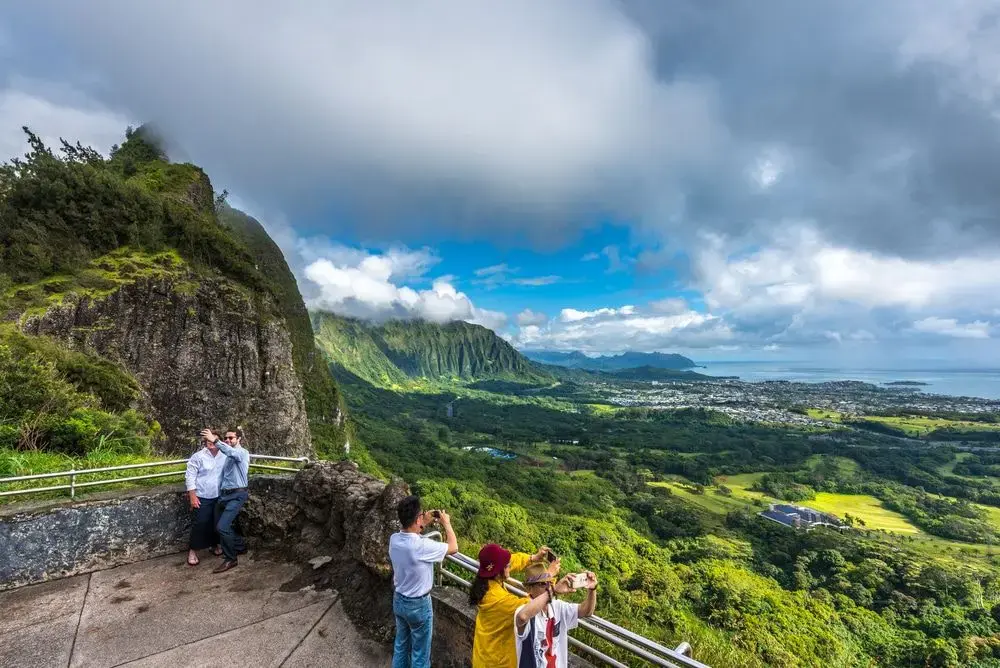 Nuʻuanu Pali Lookout, Kāneʻohe