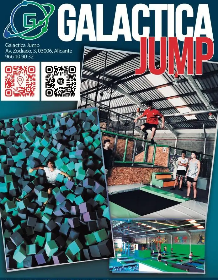 Parque de camas elásticas Galaxy Jump, Alicante
