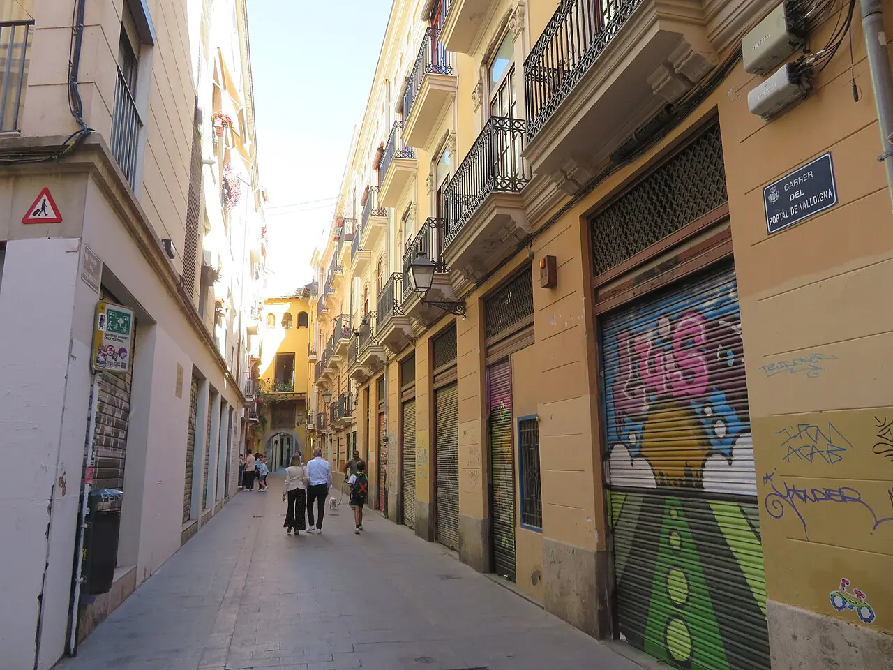 Vista de Portal de Valldigna, Valencia