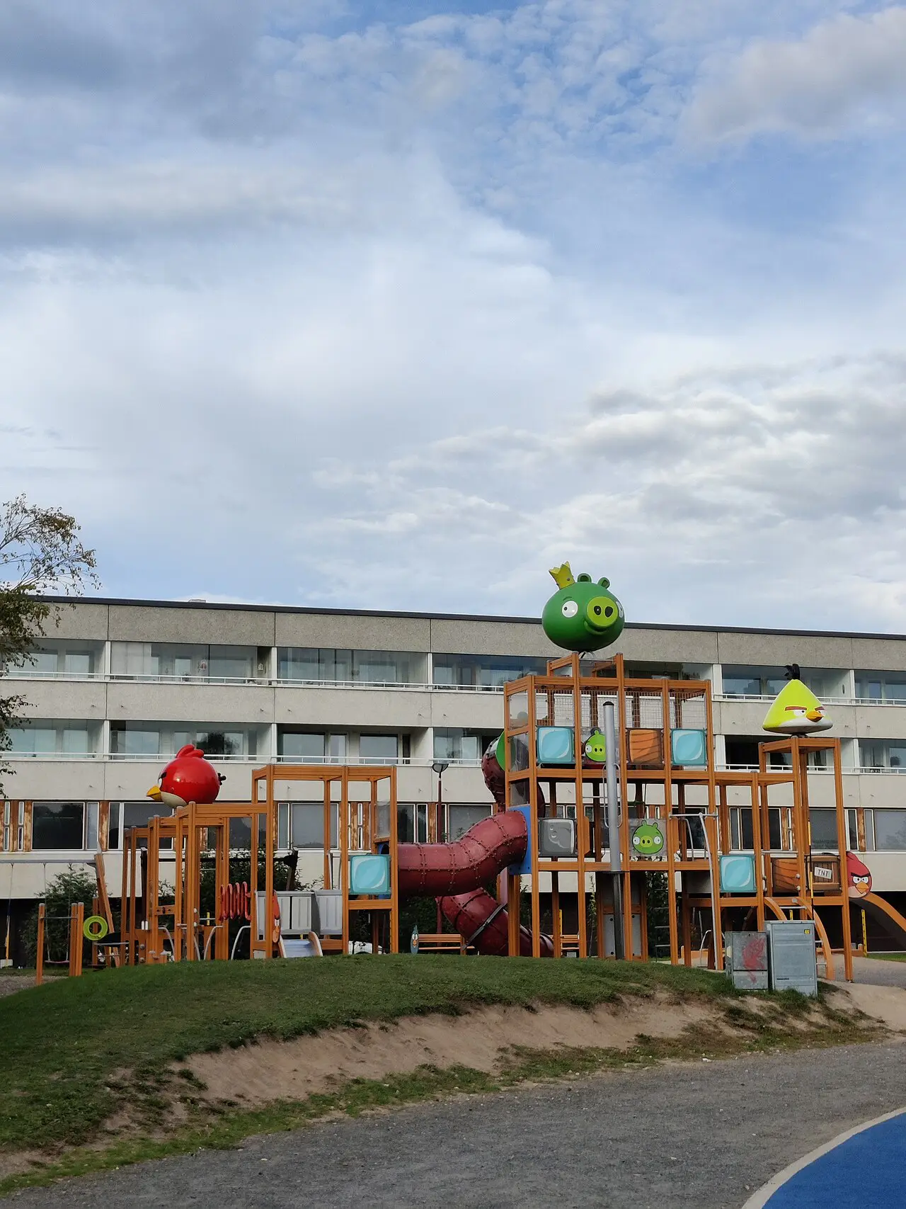 Vista general de Angry Birds Activity Park en Rovaniemi