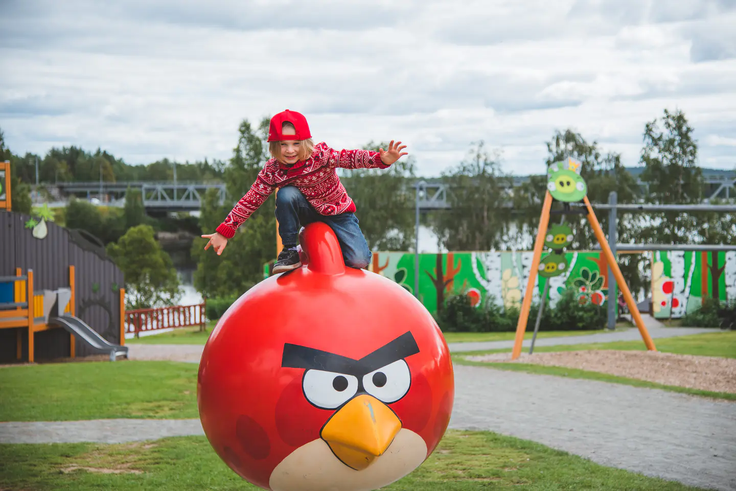 Segunda perspectiva de Angry Birds Activity Park en Rovaniemi