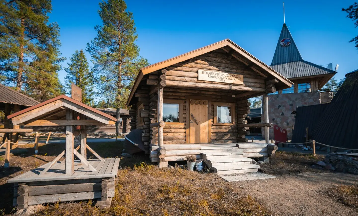 Segunda perspectiva de Cabaña Roosevelt en Rovaniemi