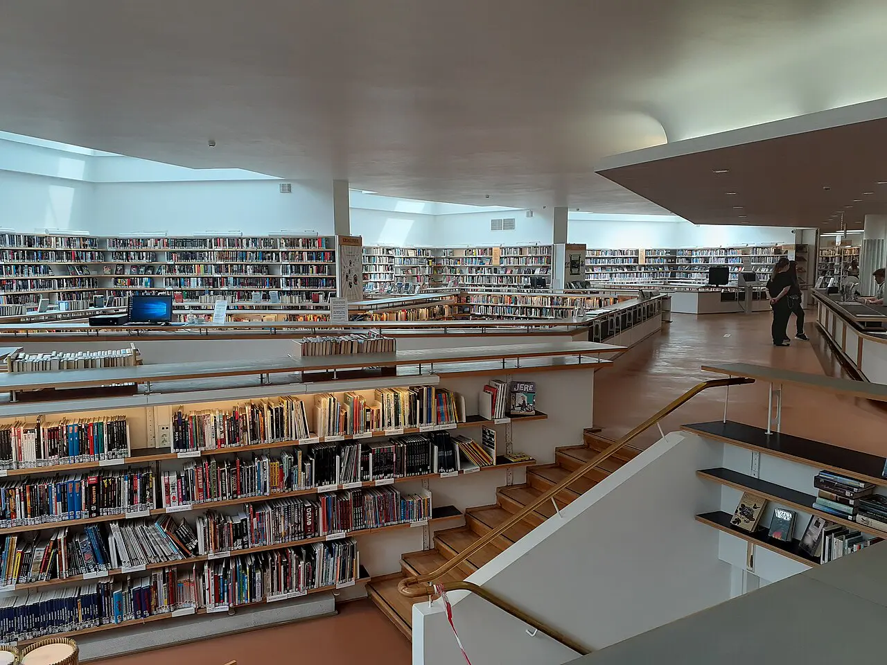 Detalle característico de Centro Alvar Aalto y Biblioteca de Rovaniemi en Rovaniemi