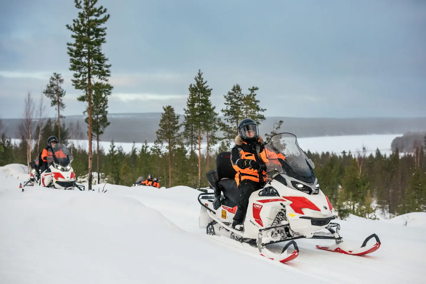 Safari en motonieve con Arctic Circle Snowmobile Park, Rovaniemi