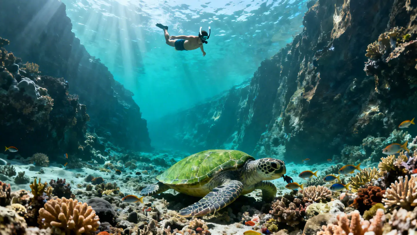 Snorkel en Turtle Canyon con Living Ocean Tours, Honolulu