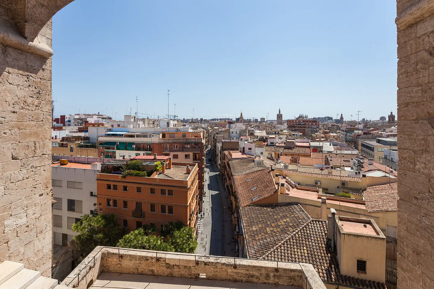 Detalle de Torres de Quart, Valencia