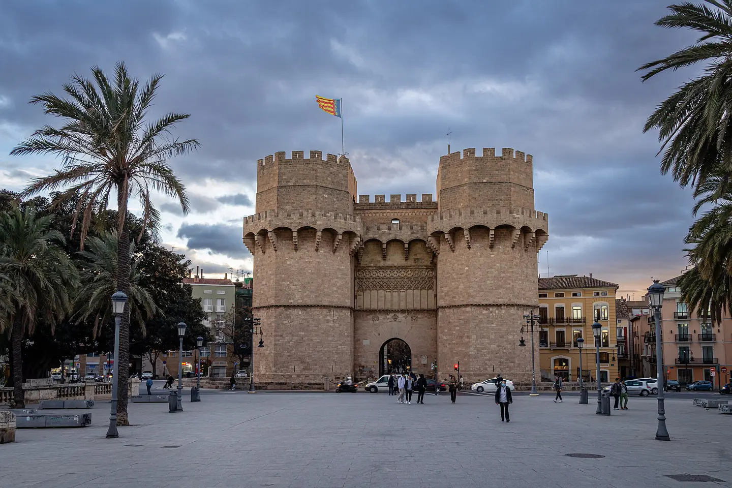 Vista de Torres de Serranos, Valencia