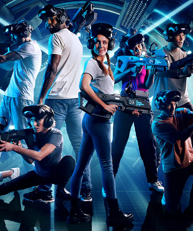 Realidad virtual en Zero Latency Valencia, Valencia
